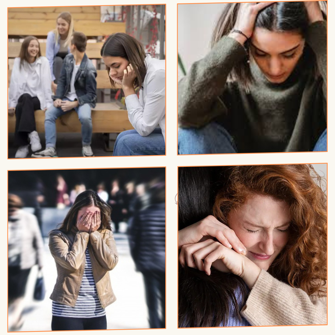 4 TIPOS Transtorno DE ANSIEDADE